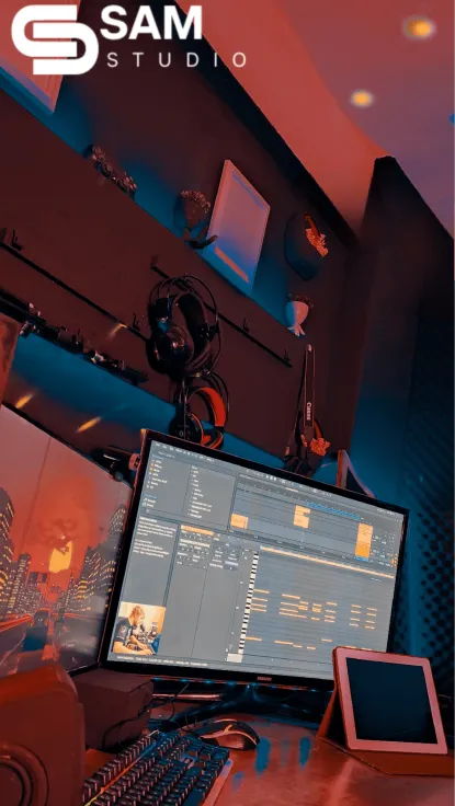 sam studio استديو تسجيل اغاني